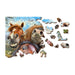 Horsing Around 300 Piece Wood Jigsaw Puzzle Wooden City - for just $24.99! 