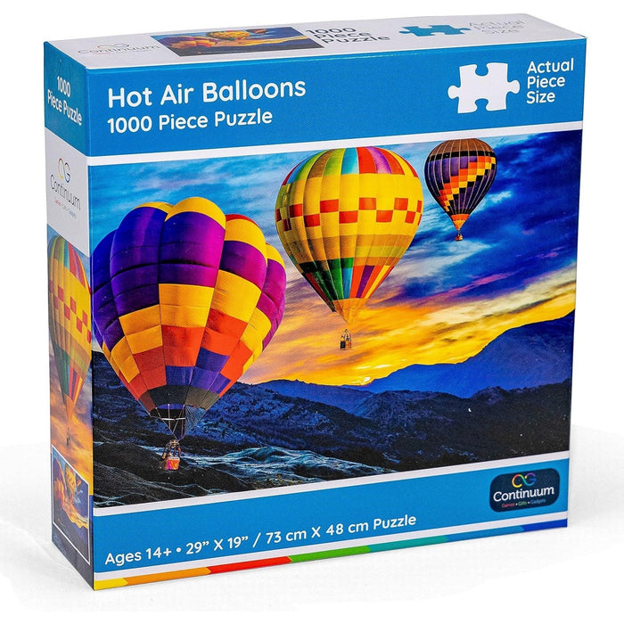 Hot Air Balloons 1000 Piece Jigsaw Puzzle Continuum - for just $19.99! 