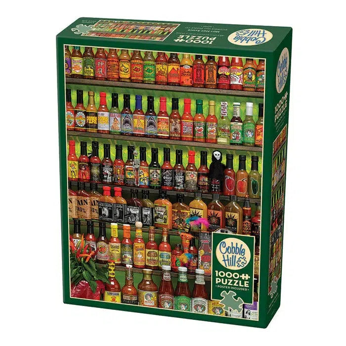 Hot Hot Sauce 1000 Piece Jigsaw Puzzle Cobble Hill - for just $19.99! 