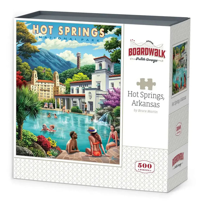 Hot Springs Arkansas 500 Piece Jigsaw Puzzle Boardwalk - for just $21.99! 
