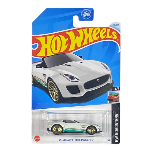 Hot Wheels '15 Jaguar F-Type Project 7 - HW Roadsters Series 5/5 - for just $1.79! 