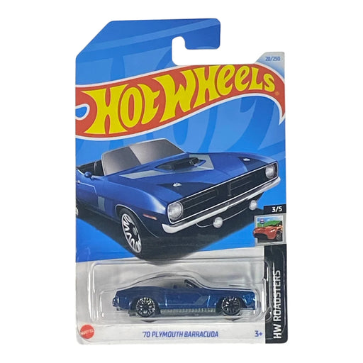 Hot Wheels '70 Plymouth Barracuda - Roadsters Series 3/5 - for just $1.79! 