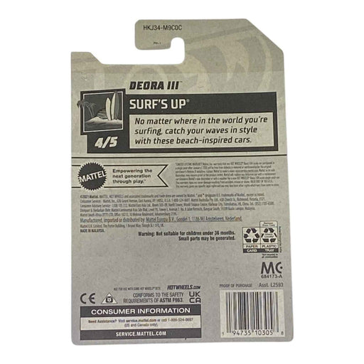 Hot Wheels Deora III - Surf's Up Series 4/5 - for just $1.79! 