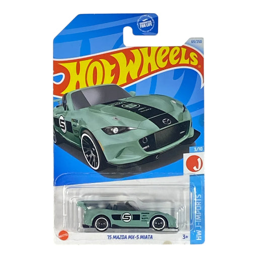 Hot Wheels '15 Mazda MX-5 Miata - HW J-Imports Series 3/10 - for just $1.79! 