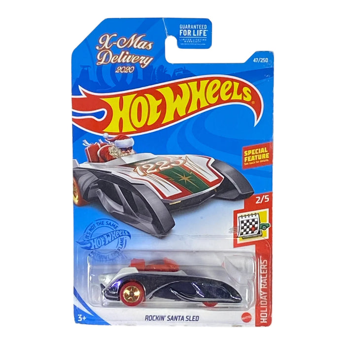 Hot Wheels Rockin' Santa Sled - Holiday Racers Series 2/5 (Damaged Packaging) - for just $1.79! 