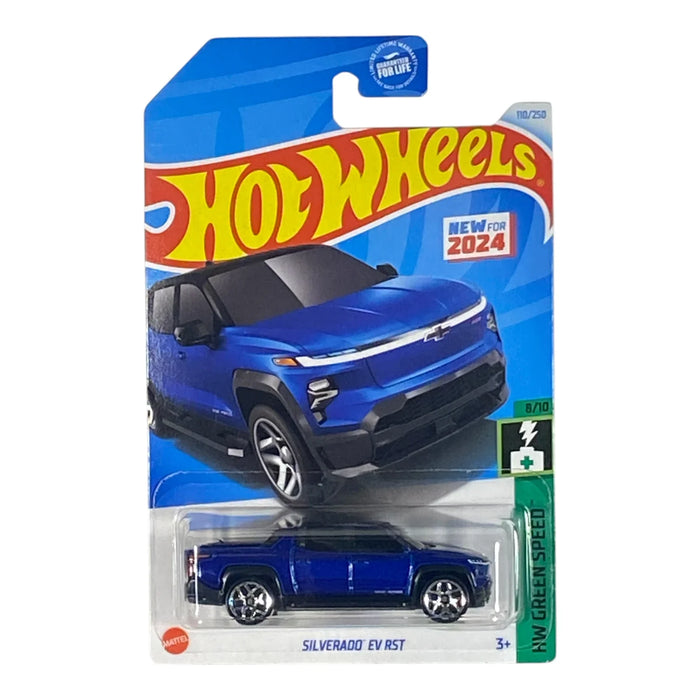 Hot Wheels Silverado EV RST - HW Green Speed Series 8/10 - for just $1.79! 