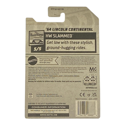 Hot Wheels '64 Lincoln Continental - HW Slammed Series 5/5 - for just $1.89! 