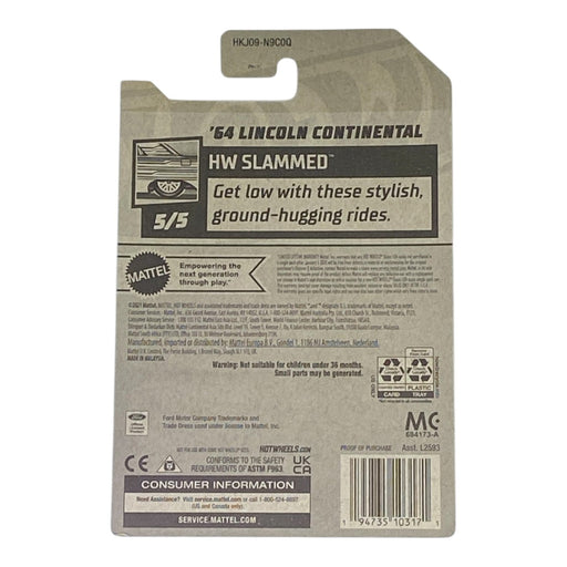 Hot Wheels '64 Lincoln Continental - HW Slammed Series 5/5 - for just $1.79! 