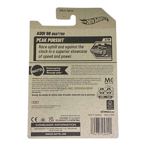 Hot Wheels Audi 90 Quattro - Peak Pursuit Series 2/10 - for just $1.79! 