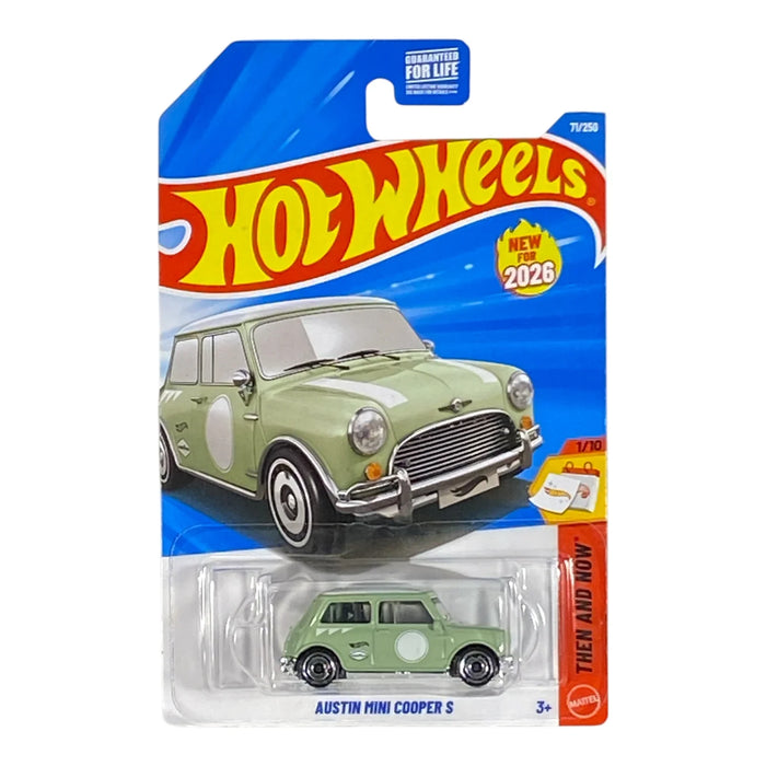 Hot Wheels Austin Mini Cooper S | Then and Now Series 1/10 - for just $1.99! 