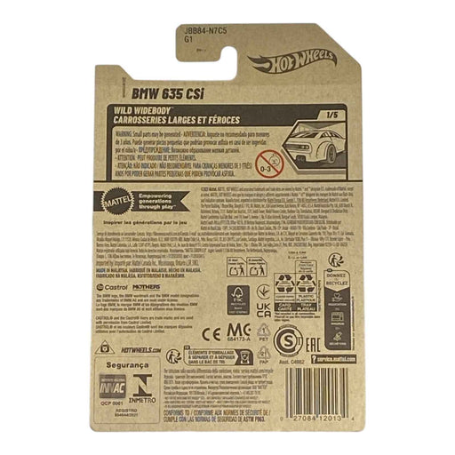 Hot Wheels BMW 635 CSi - Wild Widebody Series 1/5 - for just $1.79! 