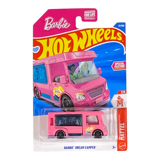 Pink Hot Wheels Barbie Dream Camper 1/5 - for just $2.99! 