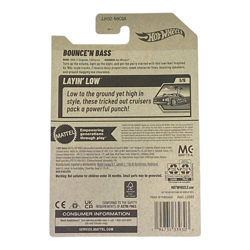 Hot Wheels Bounce'n Bass - Layin' Low Series 1/5 - for just $1.79! 