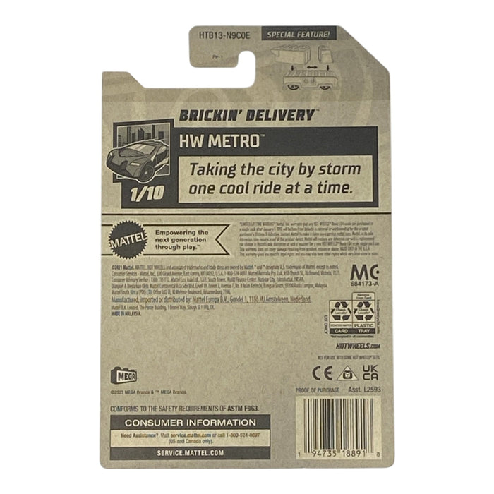 Hot Wheels Brickin' Delivery - HW Metro Series 1/10 - for just $1.79! 