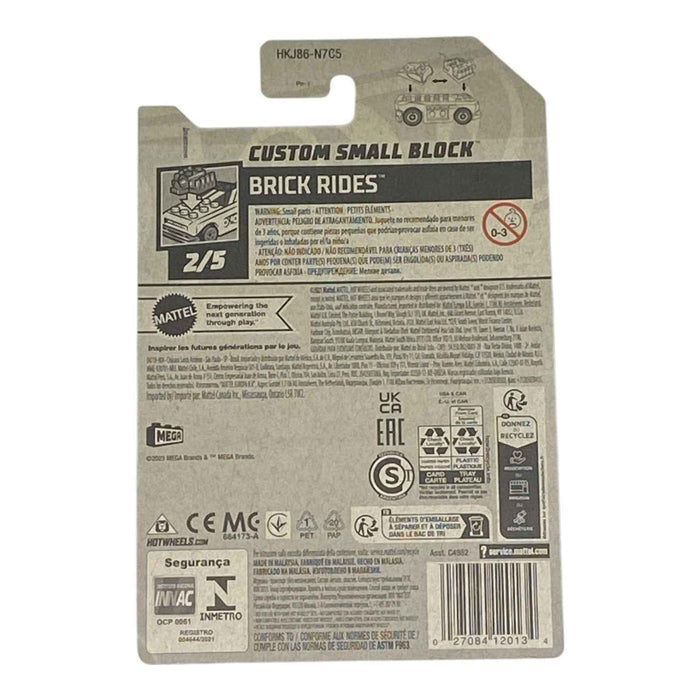 Hot Wheels Custom Small Block - Brick Rides Series 2/5 - for just $1.79! 