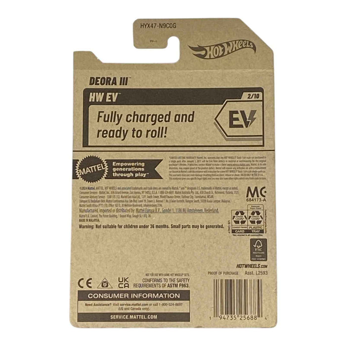 Hot Wheels Deora III - EV Series 2/10 - for just $1.79! 