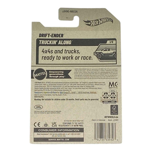 Hot Wheels Drift-Ender - Truckin' Along Series 1/5 - for just $1.79! 