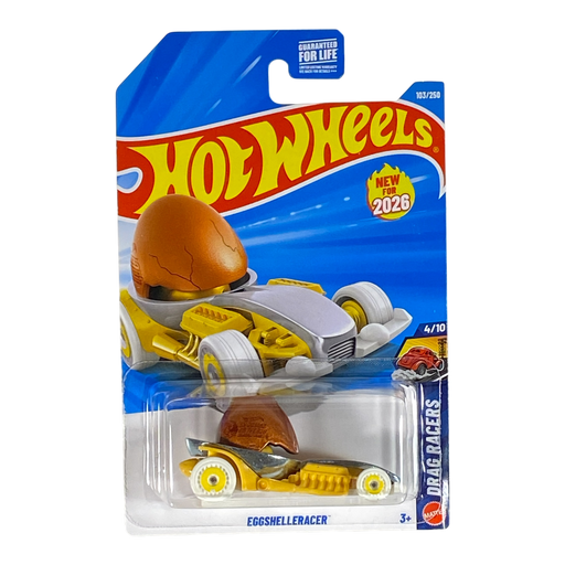 Hot Wheels EggShelleRacer - Drag Racers Series 4/10 - for just $1.99! 