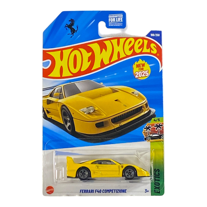 Hot Wheels Ferrari F40 Competizione | Exotics Series 4/5 - for just $4.99! 