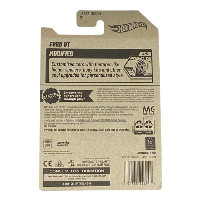 Hot Wheels Ford GT - Modified Series 4/5 - for just $1.79! 