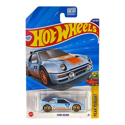 Hot Wheels Ford RS200 - Peak Pursuit Series 9/10 - for just $1.79! 