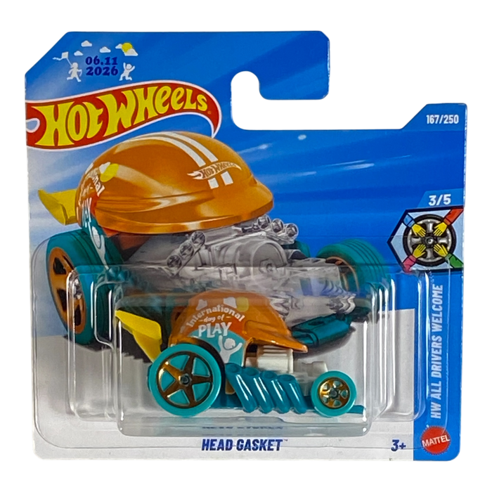 Hot Wheels Head Gasket | All Drivers Welcome Series 3/5 - for just $3.25! 