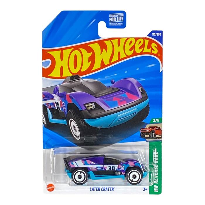 Hot Wheels Later Crater | Reverse Rake Series 3/5 - for just $1.99! 