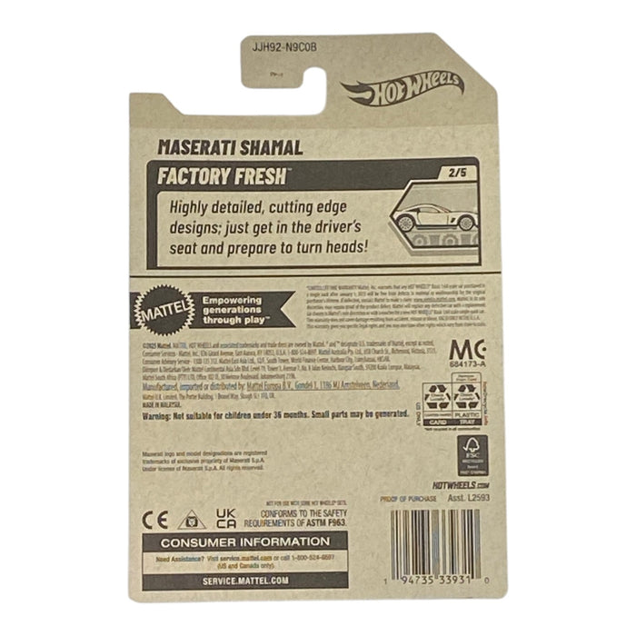 Hot Wheels Maserati Shamal | Factory Fresh Series 2/5 - for just $1.99! 