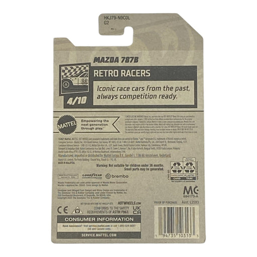 Hot Wheels Mazda 787B - Retro Racers Series 4/10 - for just $1.79! 