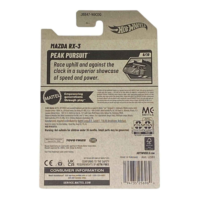 Hot Wheels Mazda RX-3 - Peak Pursuit Series 8/10 - for just $1.79! 