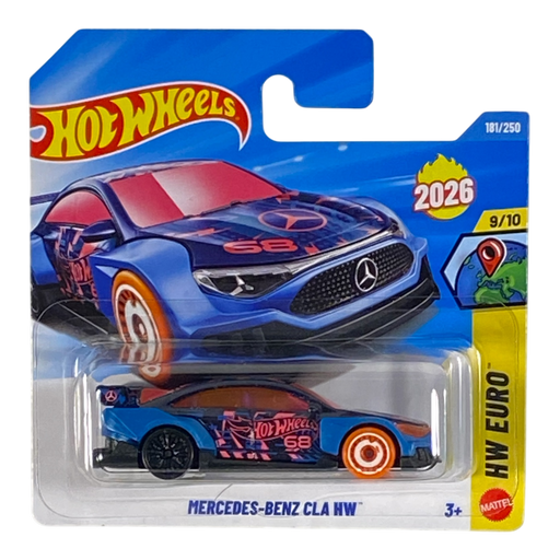 Hot Wheels Mercedes-Benz CLA HW | HW Euro Series 9/10 - for just $1.99! 