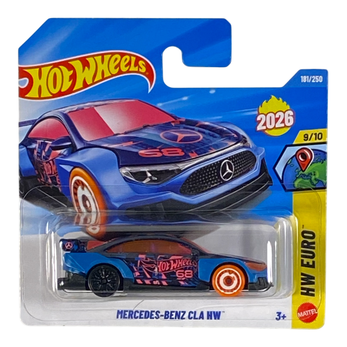 Hot Wheels Mercedes-Benz CLA HW | HW Euro Series 9/10 - for just $1.99! 