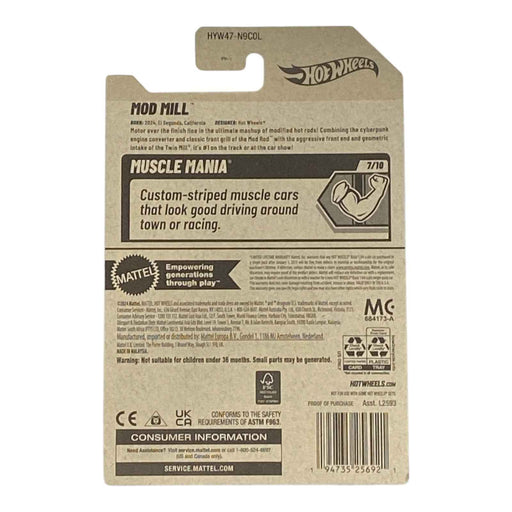 Hot Wheels Mod Mill - Muscle Mania Series 7/10 - for just $1.79! 