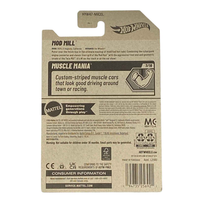 Hot Wheels Mod Mill - Muscle Mania Series 7/10 - for just $1.79! 