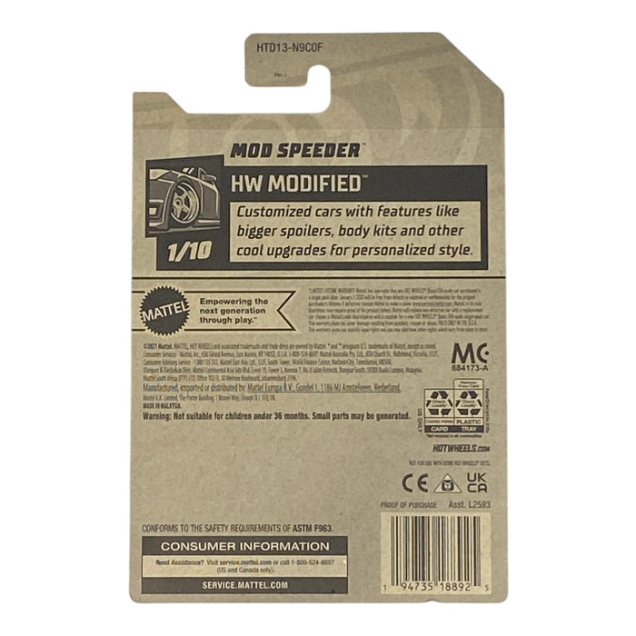 Hot Wheels Mod Speeder - HW Modified Series 1/10 - for just $1.79! 