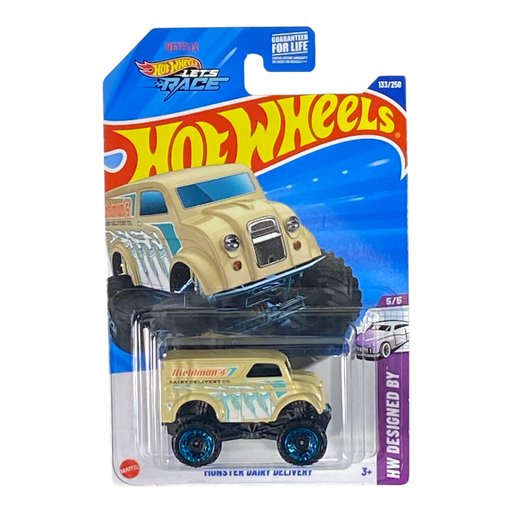 Hot Wheels Monster Dairy Delivery - HW Designed By Series 5/5 - for just $1.89! 