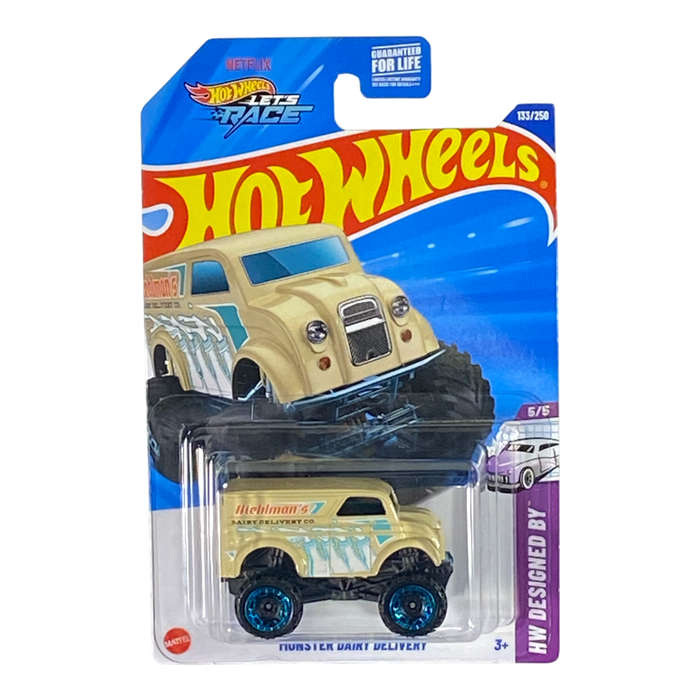 Hot Wheels Monster Dairy Delivery - HW Designed By Series 5/5 - for just $1.89! 