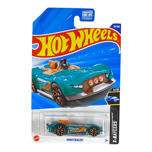Hot Wheels Monteracer | X-Raycers Series 4/10 - for just $1.99! 