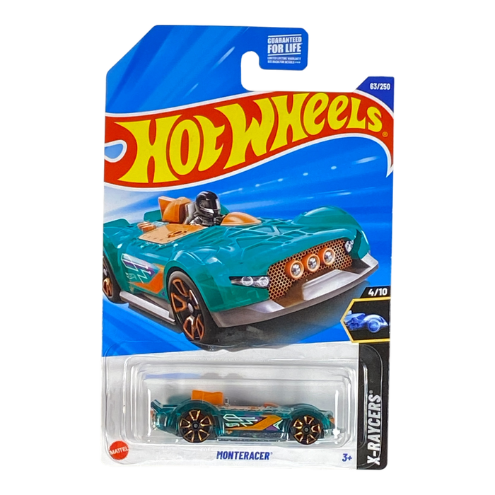 Hot Wheels Monteracer | X-Raycers Series 4/10 - for just $1.99! 