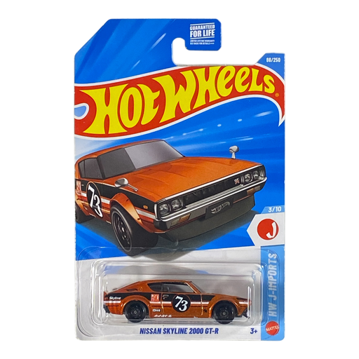 Hot Wheels Nissan Skyline 2000 GT-R | J-Imports Series 3/10 - for just $1.99! 
