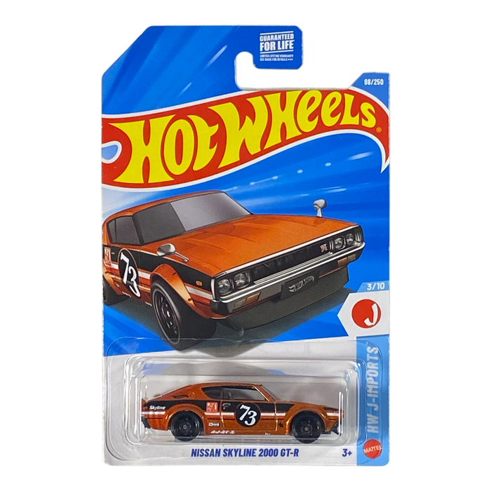 Hot Wheels Nissan Skyline 2000 GT-R | J-Imports Series 3/10 - for just $1.99! 