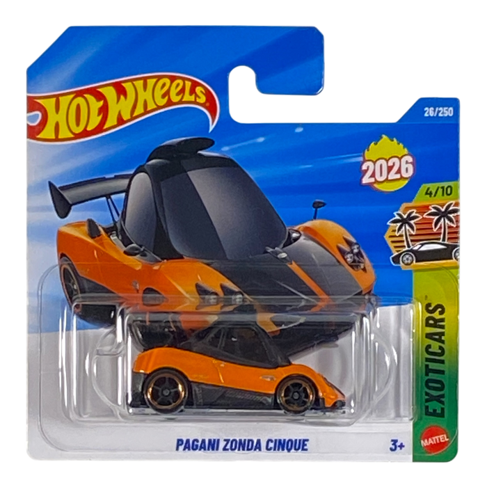 Hot Wheels Pagani Zonda Cinque | Exoticars Series 4/10 - for just $1.99! 