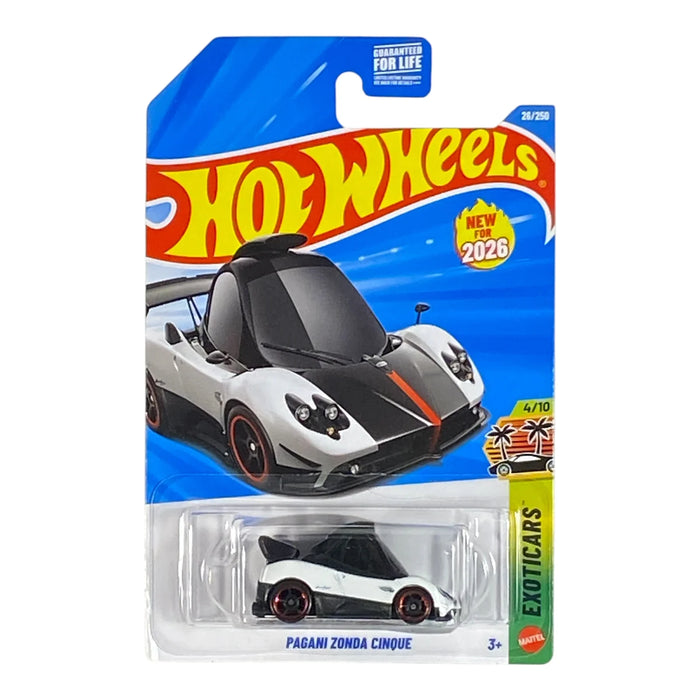 Hot Wheels Pagani Zonda Cinque | Exoticars Series 4/10 - for just $1.99! 