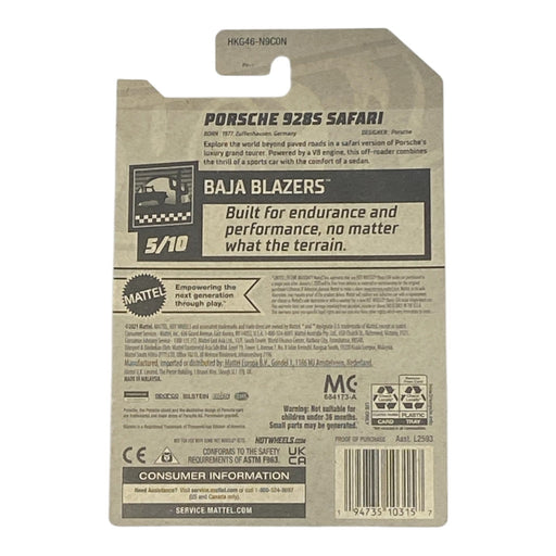 Hot Wheels Porsche 928S Safari - Baja Blazers Series 5/10 - for just $1.79! 