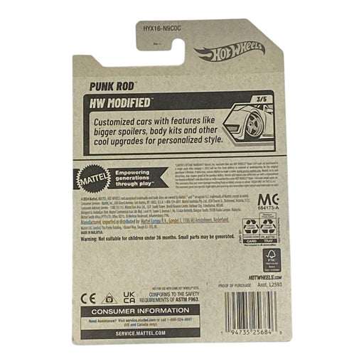 Hot Wheels Punk Rod - HW Modified Series 3/5 - for just $1.89! 