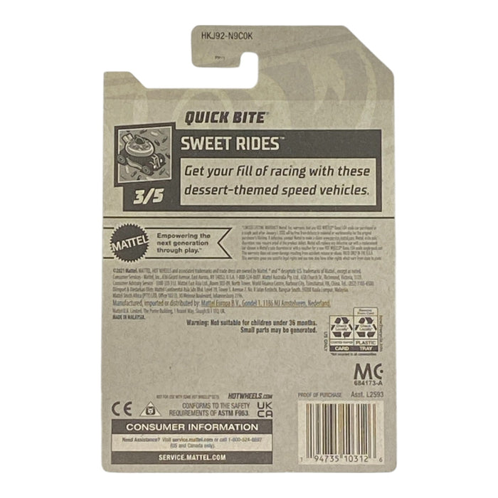 Hot Wheels Quick Bite - Sweet Rides Series 3/5 - for just $1.79! 