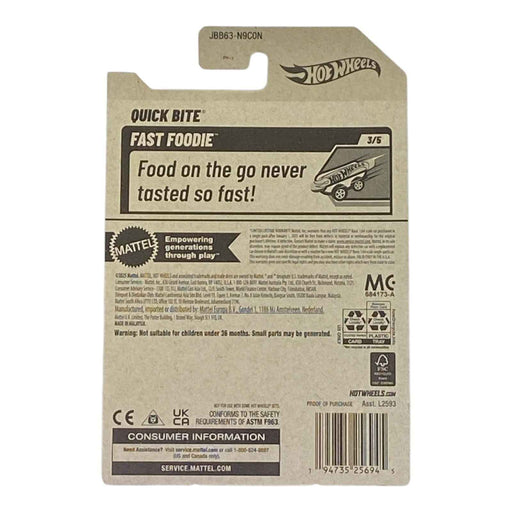 Hot Wheels Quick Bite - Fast Foodie Series 3/5 - for just $1.79! 
