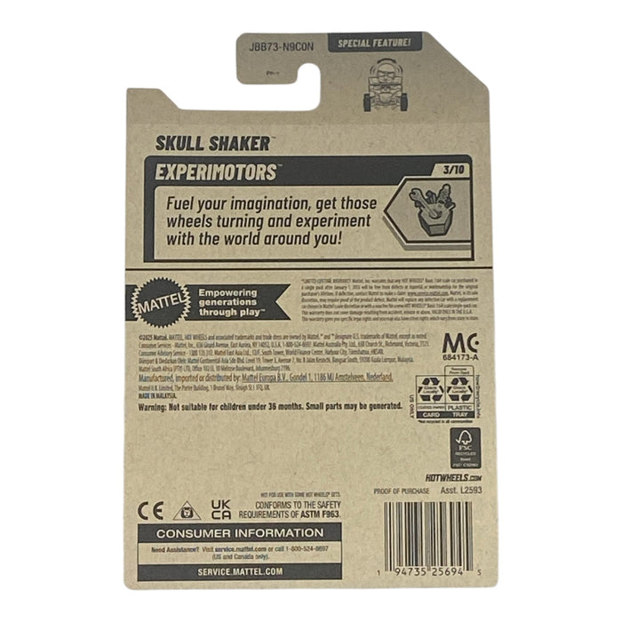 Hot Wheels Skull Shaker - Experimotors Series 3/10 - for just $1.79! 