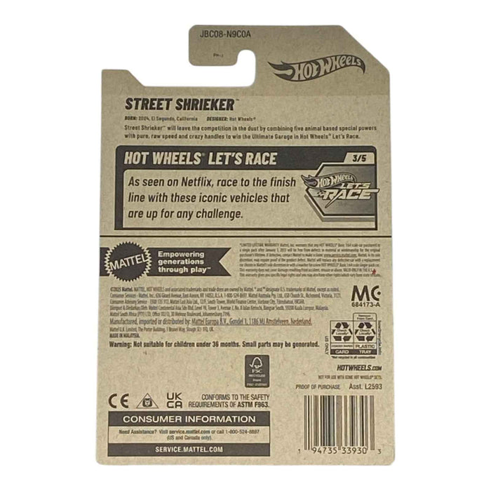 Hot Wheels Street Shrieker - Let's Race Series 3/5 - for just $1.89! 