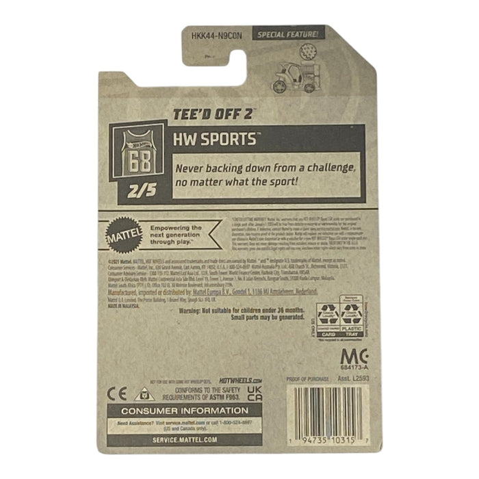 Hot Wheels Tee'd Off 2 - HW Sports Series 2/5 - for just $1.79! 